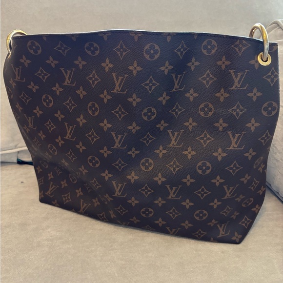 Louis Vuitton Delightful MM Brown Monogram Shoulder Bag - Picture 3 of 16